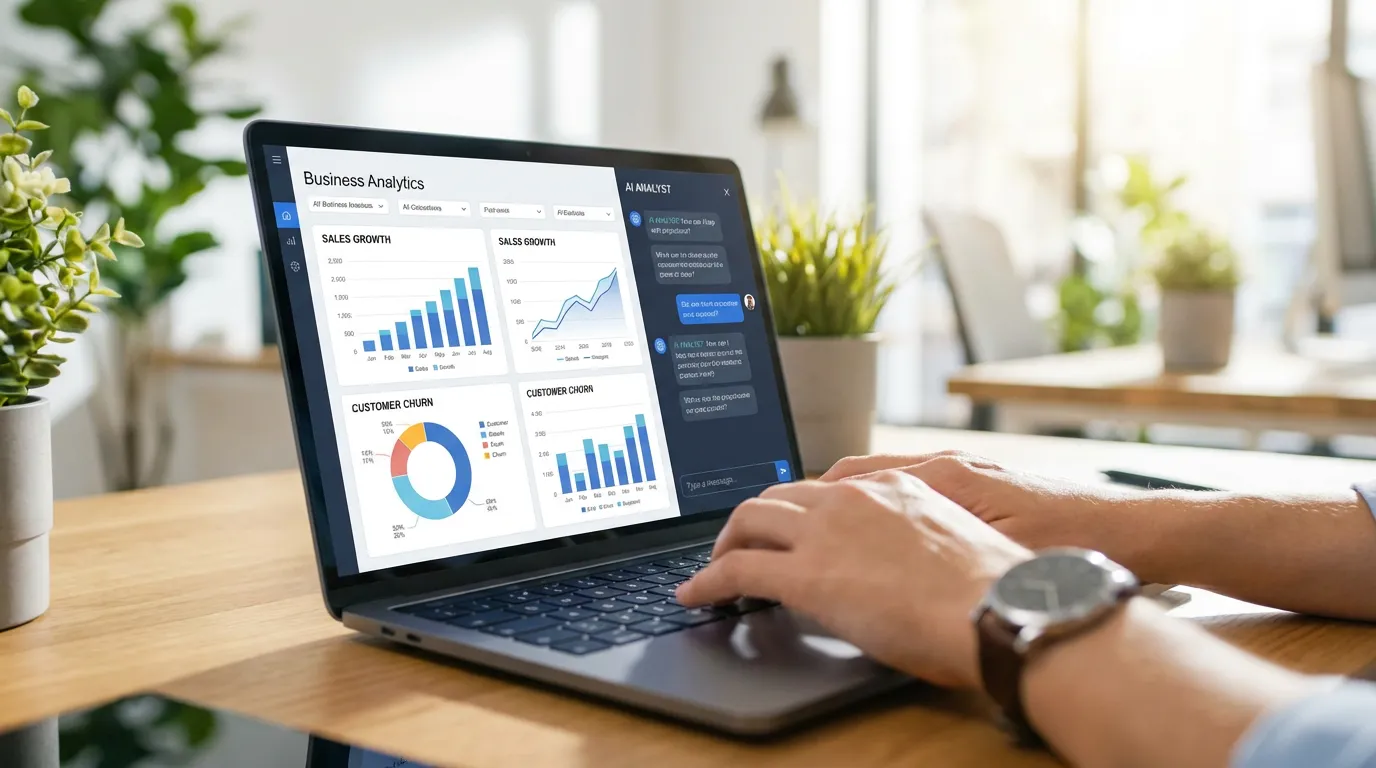 AIによる業務効率化のイメージ